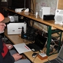 Uli, DJ9IE in contest operations